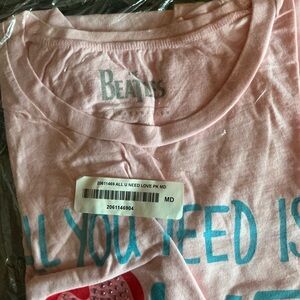 Beatles all you needed is love tee shirt